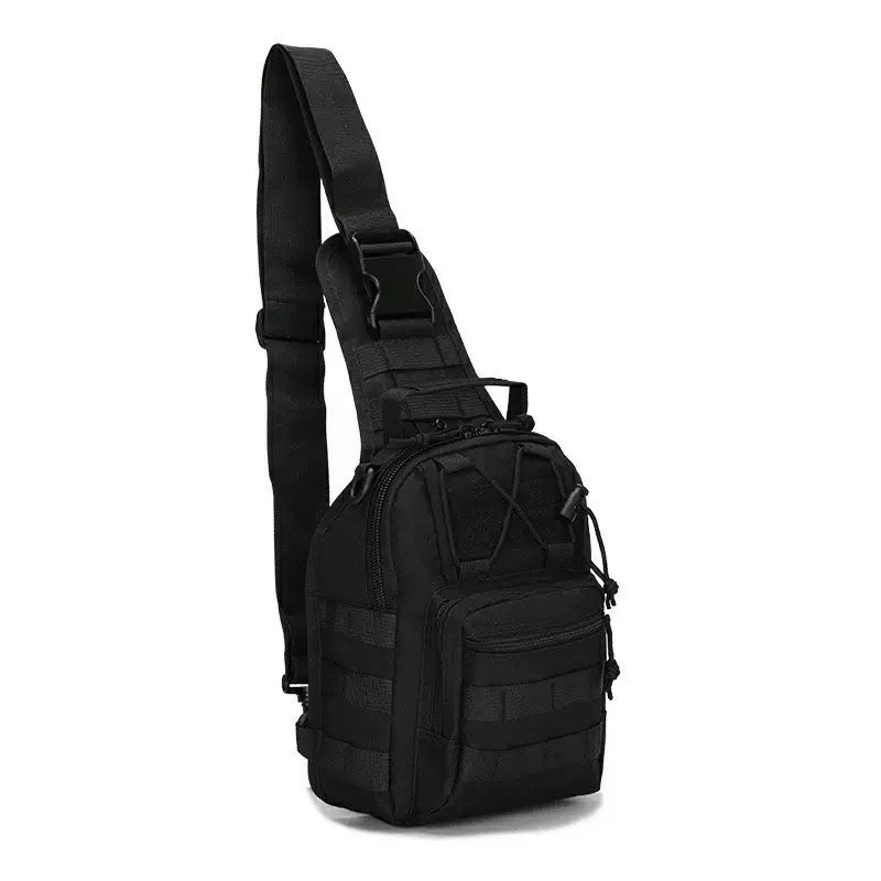 Tactical Sling Chest Bag — MOLLE Crossbody Backpack for EDC, Hiking &camping; Travel