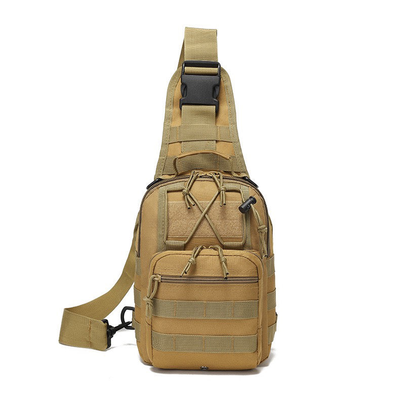 Tactical Sling Chest Bag — MOLLE Crossbody Backpack for EDC, Hiking &camping; Travel