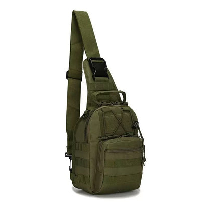 Tactical Sling Chest Bag — MOLLE Crossbody Backpack for EDC, Hiking &camping; Travel