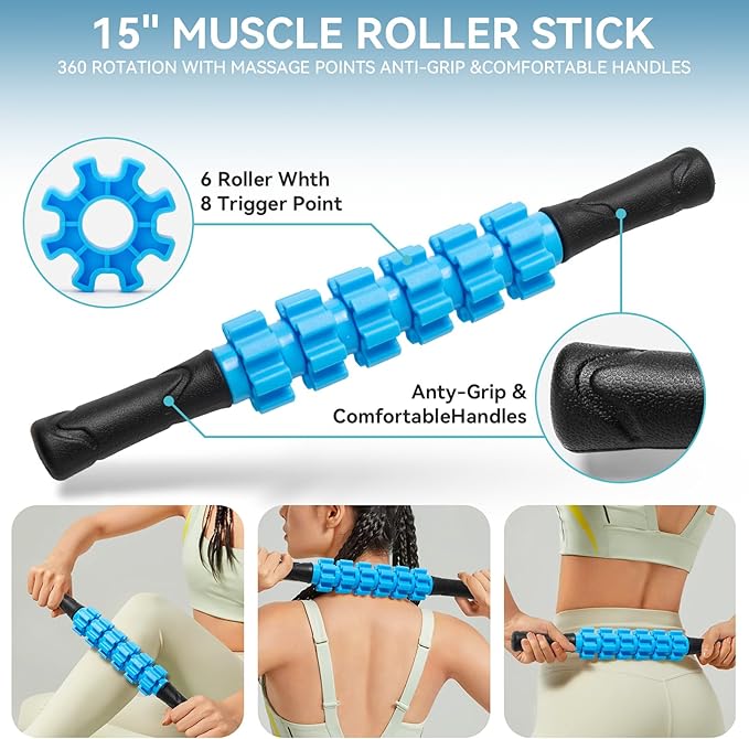 5-in-1 Foam Roller Set for Physical Therapy