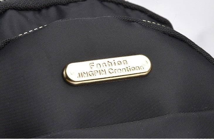 Quilted Water-Resistant Crossbody Bag