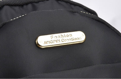 Quilted Water-Resistant Crossbody Bag