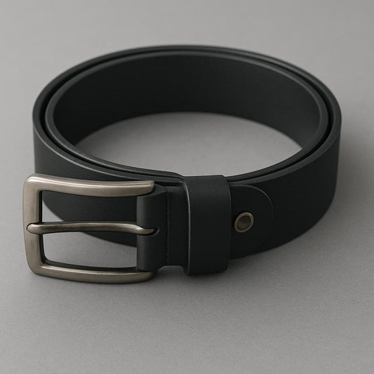 Adjustable Men's Leather Belt – Strong, Stylish & Long-Lasting