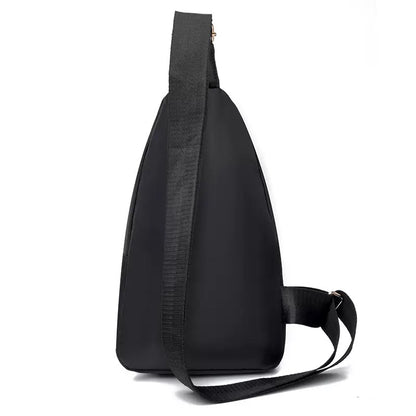 Quilted Water-Resistant Crossbody Bag