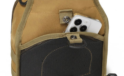 Tactical Sling Chest Bag — MOLLE Crossbody Backpack for EDC, Hiking &camping; Travel