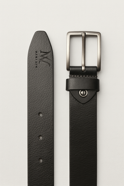 Adjustable Men's Leather Belt