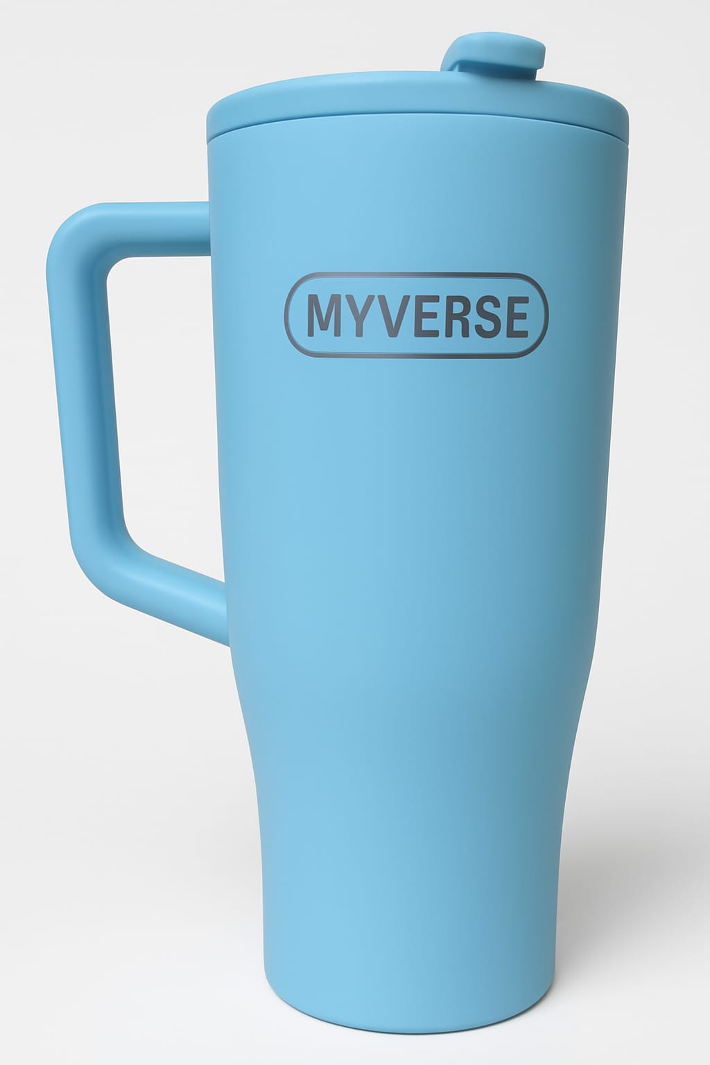 40oz Tumbler with Handle & Straw Lid – Insulated Stainless Steel Travel Mug
