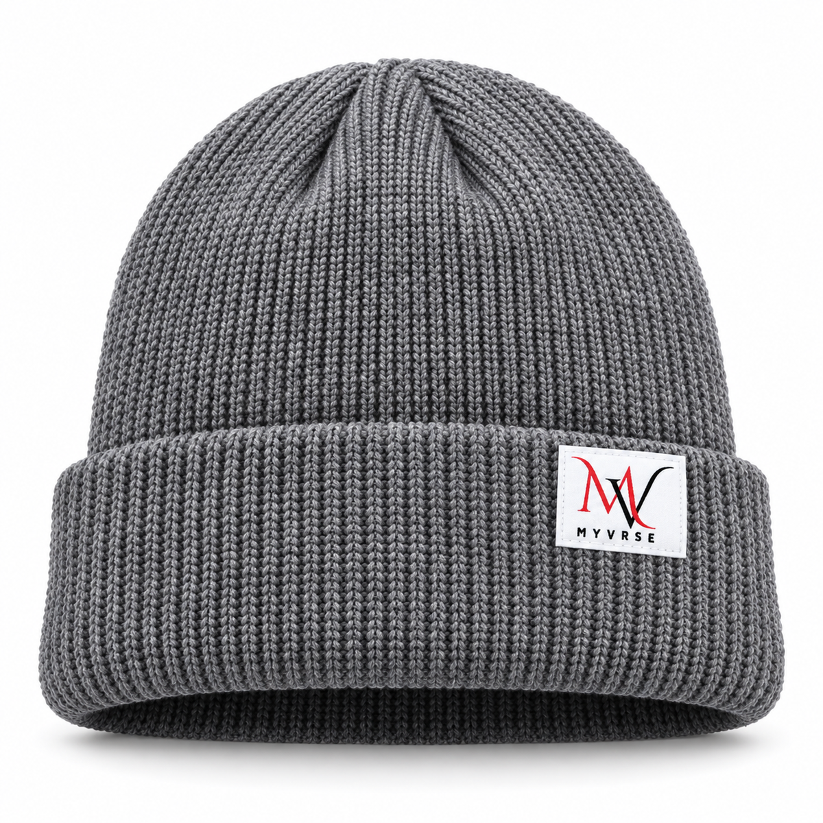 Winter Ribbed Knit Cuffed Beanie – Unisex Winter Hat
