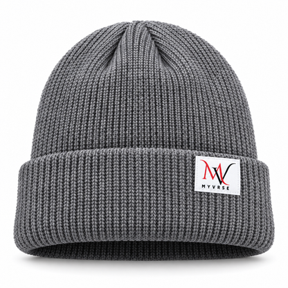 Winter Ribbed Knit Cuffed Beanie – Unisex Winter Hat