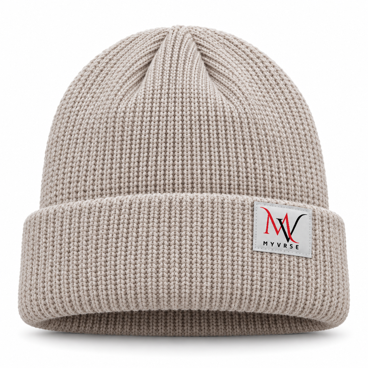 Winter Ribbed Knit Cuffed Beanie – Unisex Winter Hat
