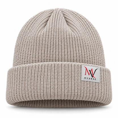 Winter Ribbed Knit Cuffed Beanie – Unisex Winter Hat