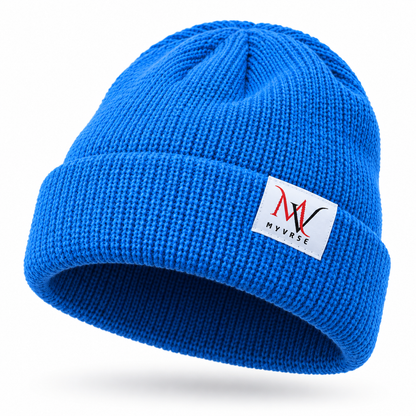Winter Ribbed Knit Cuffed Beanie – Unisex Winter Hat