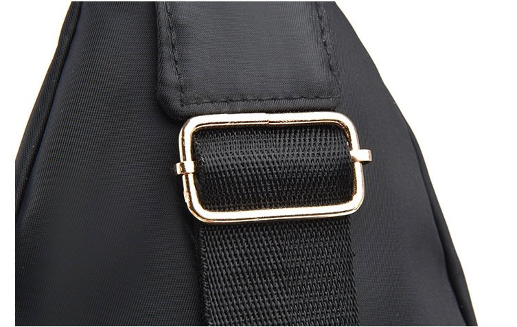 Quilted Water-Resistant Crossbody Bag