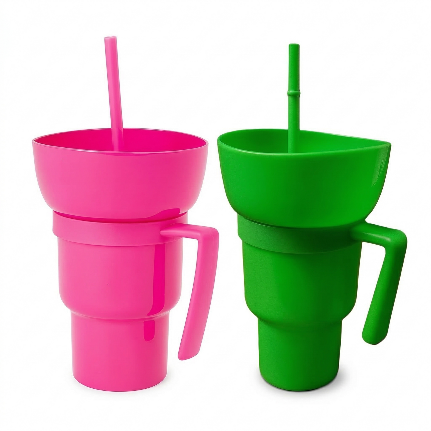 32oz Stadium Tumbler with Snack Cup — 2-Pack