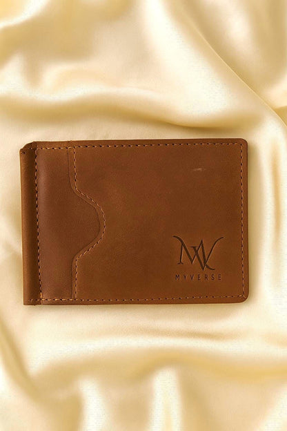 Handmade Full-Grain Leather Bifold Wallet: RFID Blocking, Engraved Gift