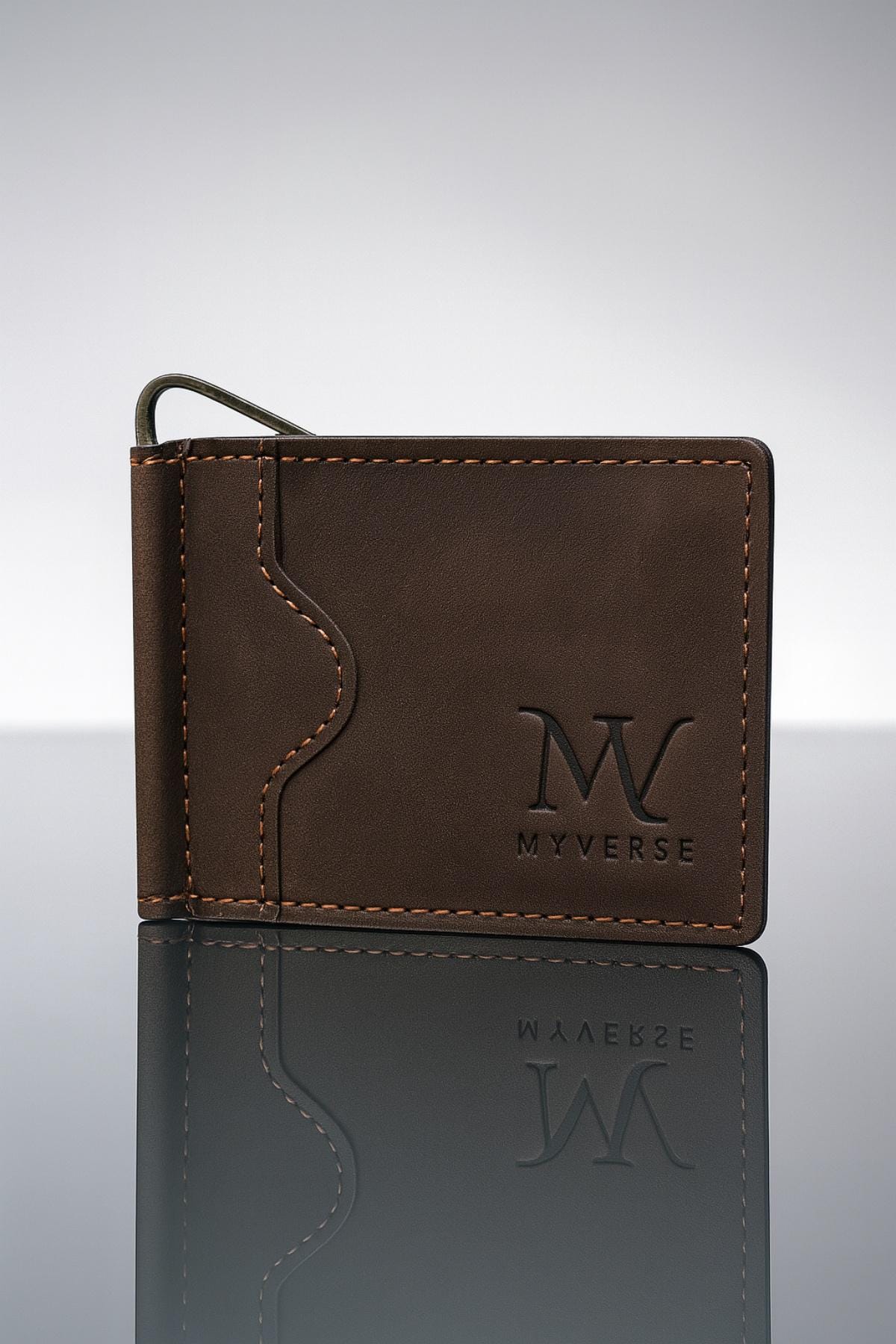 Handmade Full-Grain Leather Bifold Wallet: RFID Blocking, Engraved Gift