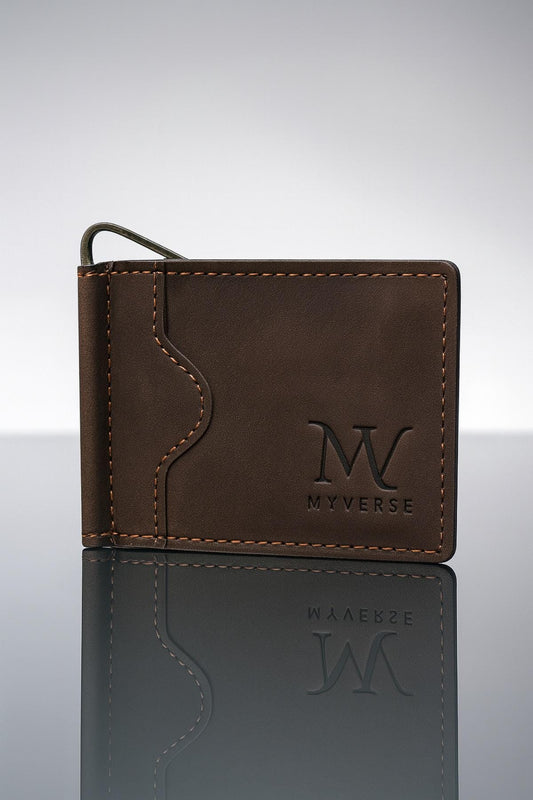 Handmade Full-Grain Leather Bifold Wallet: RFID Blocking, Engraved Gift