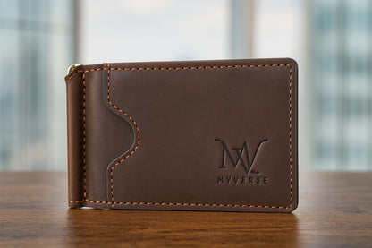 Men's Slim Wallet with Cash Pocket