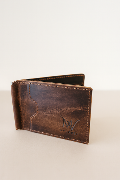 Men's Slim Wallet with Cash Pocket