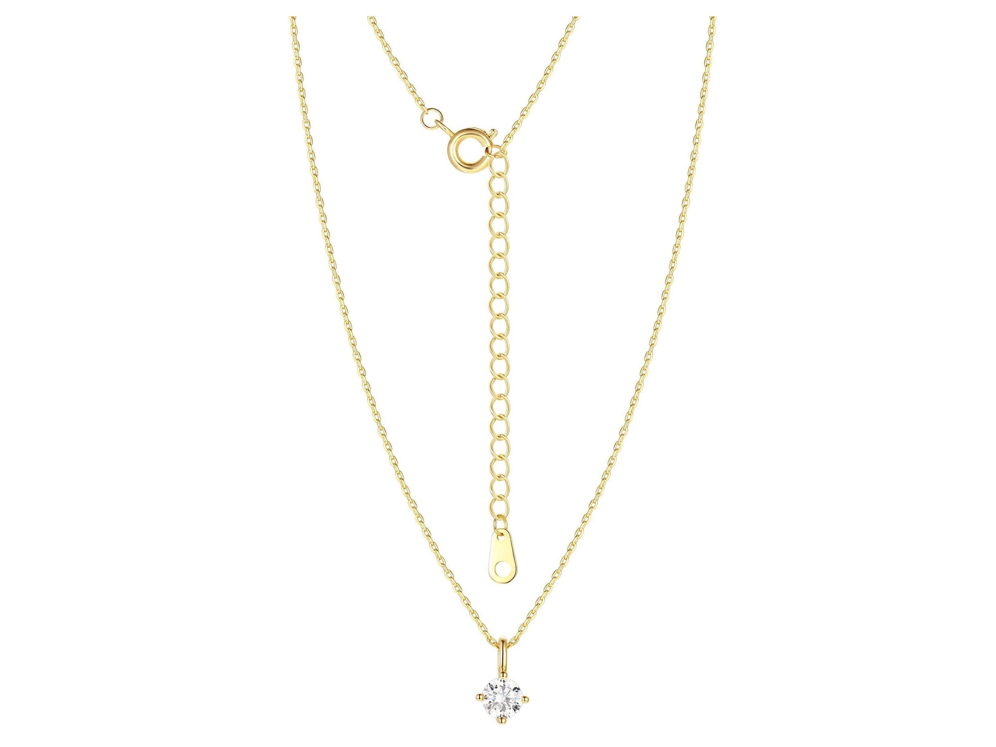 Mother of Pearl & Cubic Zirconia Butterfly Necklaces in 14KT Gold Flash Plated.