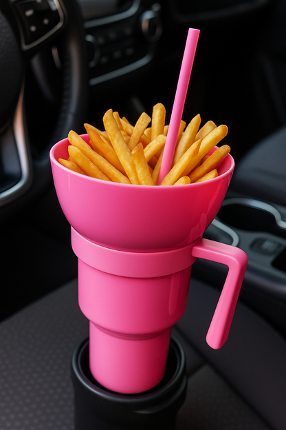 32oz Stadium Tumbler with Snack Cup