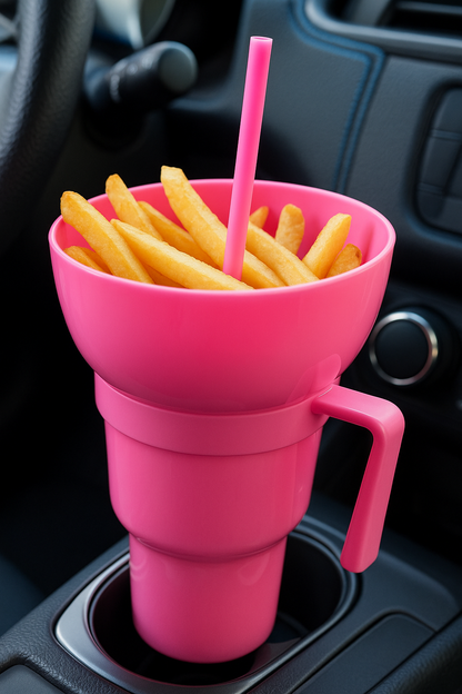 32oz Stadium Tumbler with Snack Cup