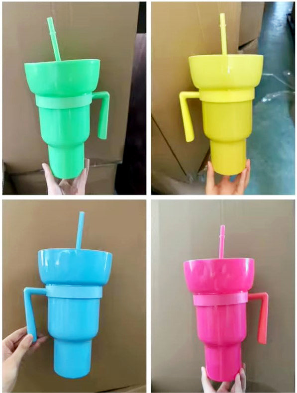 32oz Stadium Tumbler with Snack Cup