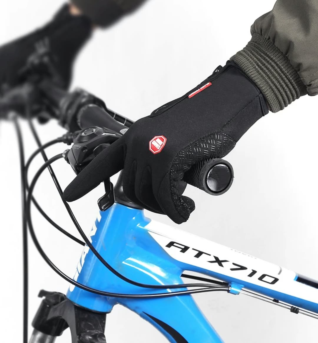 Touchscreen Winter Gloves with Zipper Cuff – Fleece-Lined, Wind-Resistant, Non-Slip Palm, Unisex