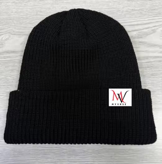 Winter Ribbed Knit Cuffed Beanie – Unisex Winter Hat