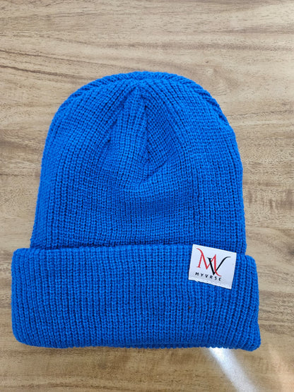 Winter Ribbed Knit Cuffed Beanie – Unisex Winter Hat