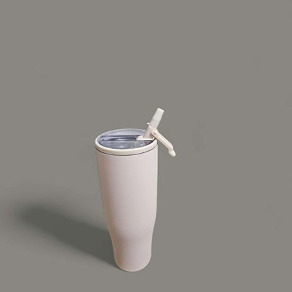 40oz Tumbler with Handle & Straw Lid – Insulated Stainless Steel Travel Mug