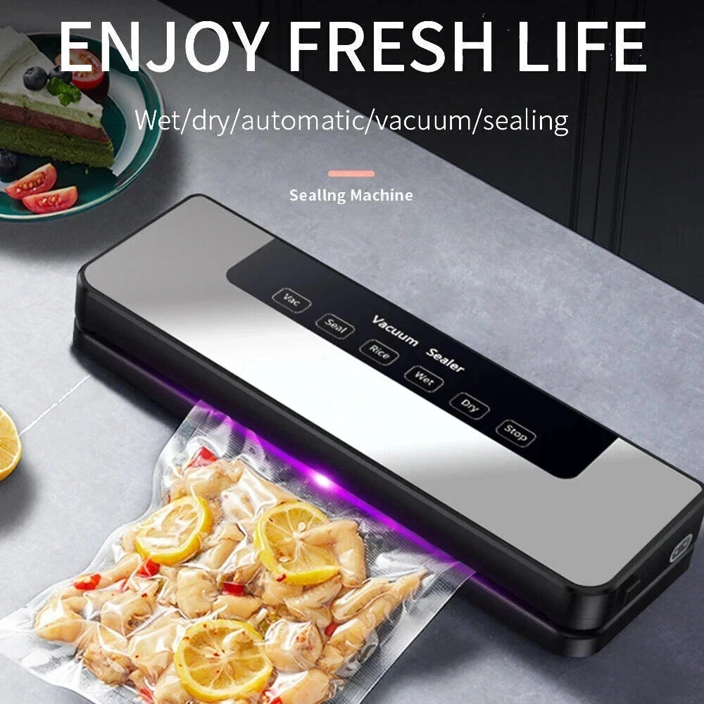Automatic vacuum sealer machine with 10 included bags