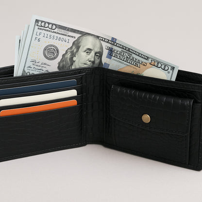 MYVERSE leather wallet detail