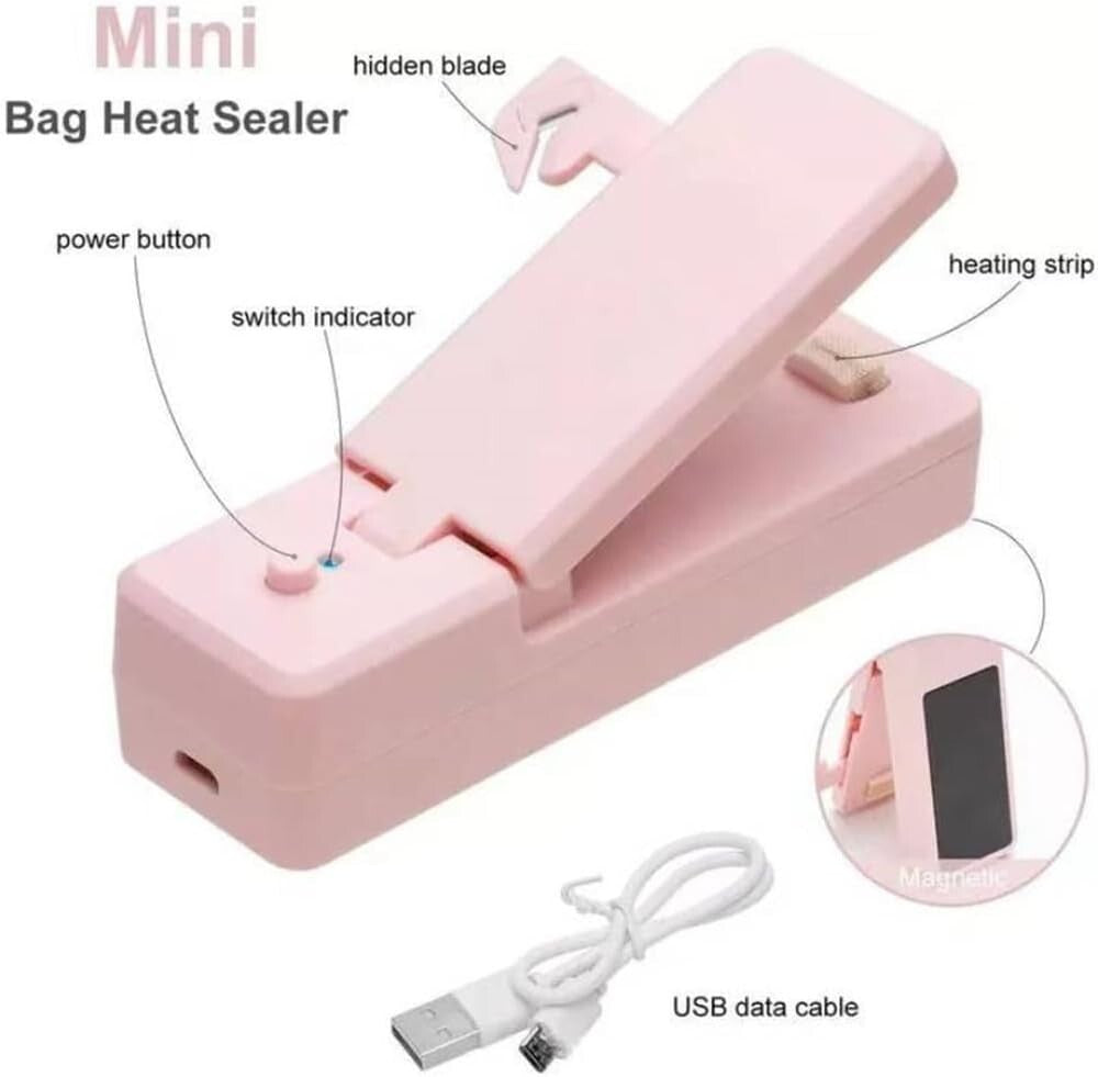 Mini portable bag sealer and cutter - view 2