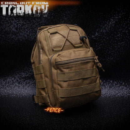 Tactical sling chest bag - angle view