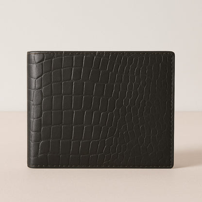 MYVERSE leather wallet detail