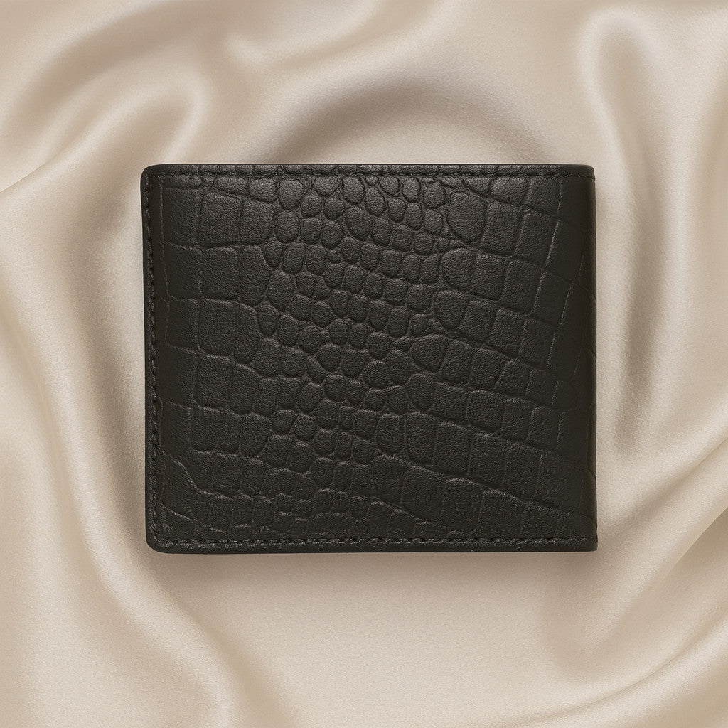 MYVERSE leather wallet detail