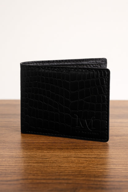MYVERSE leather wallet detail