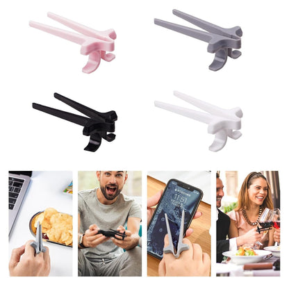 8-piece finger chopsticks for gamers and snacking