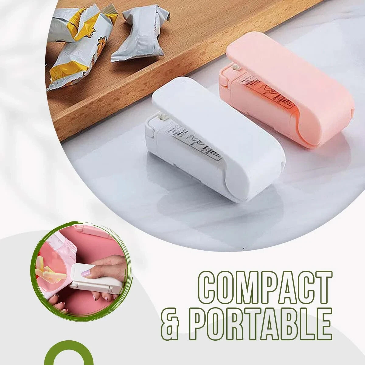 Mini portable bag sealer and cutter - view 11