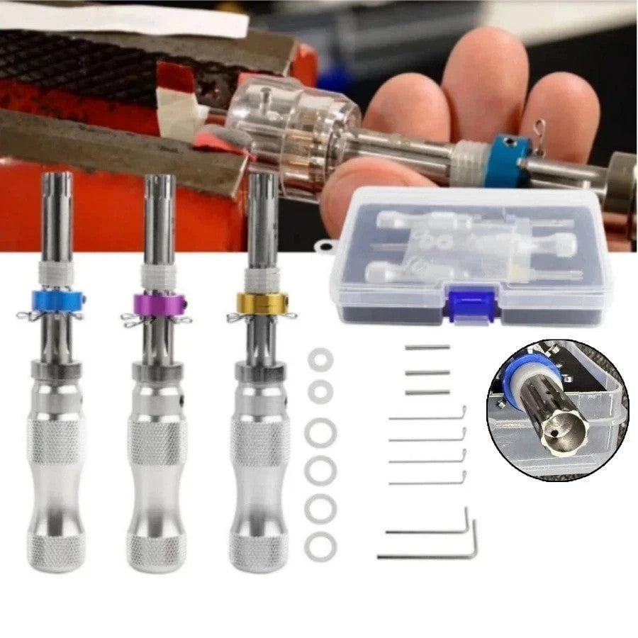 Key extractor rods in three sizes